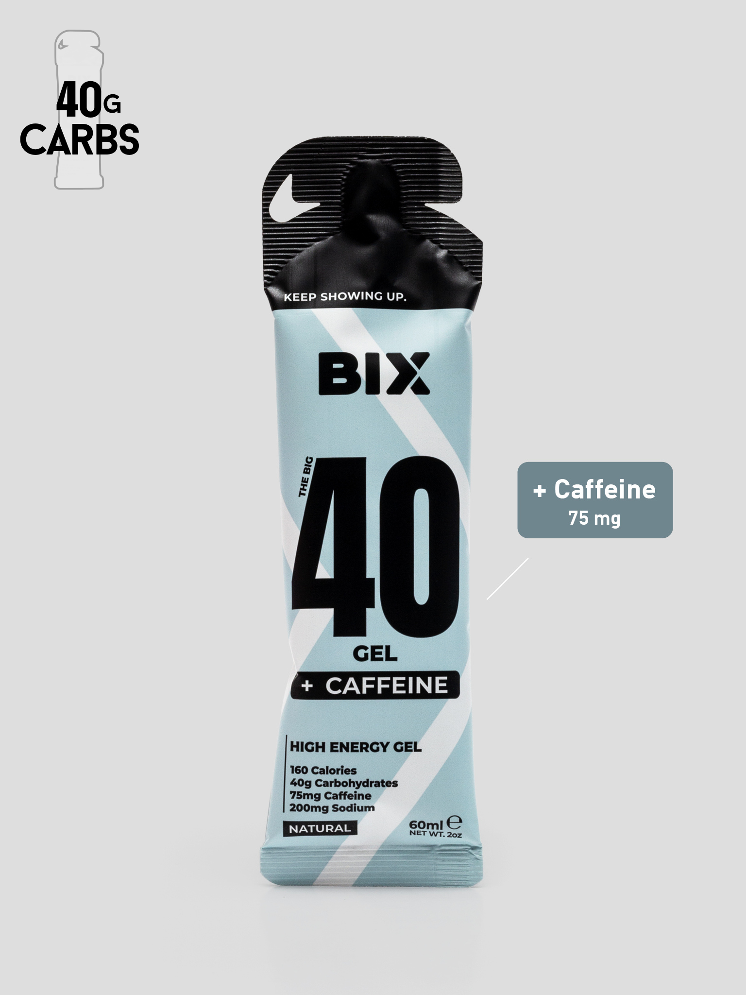 The Big 40 Gel + Caffeine