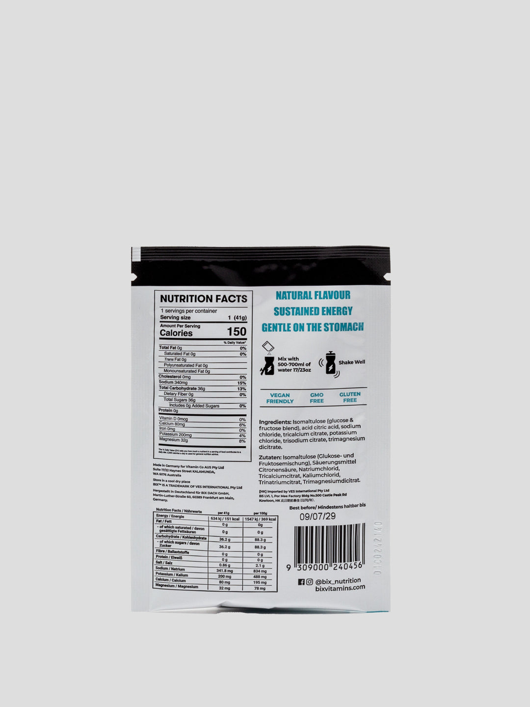 Performance Fuel - High Carb Drink Mix - Salty
