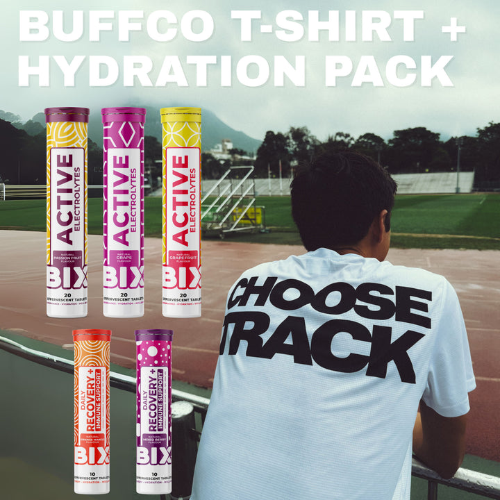 BuffCo Pack - T-shirt + 5 tubes of Bix