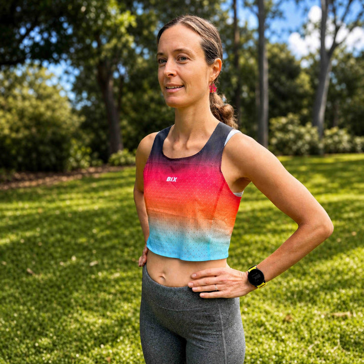 Bix Summit Edge Crop Top